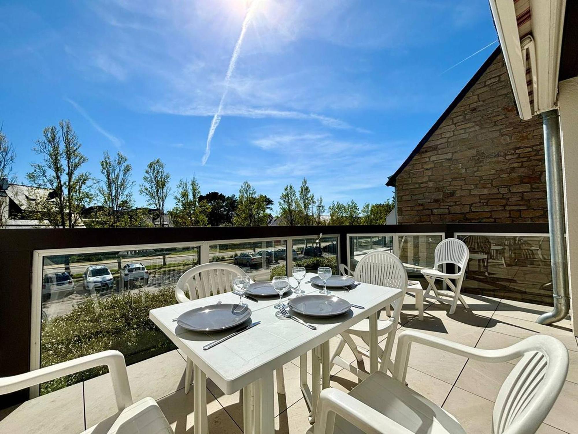 Appartement 3 Pieces A Carnac, Balcon Sud, Proche Plage - 4 Pers - Fr-1-377-14 외부 사진