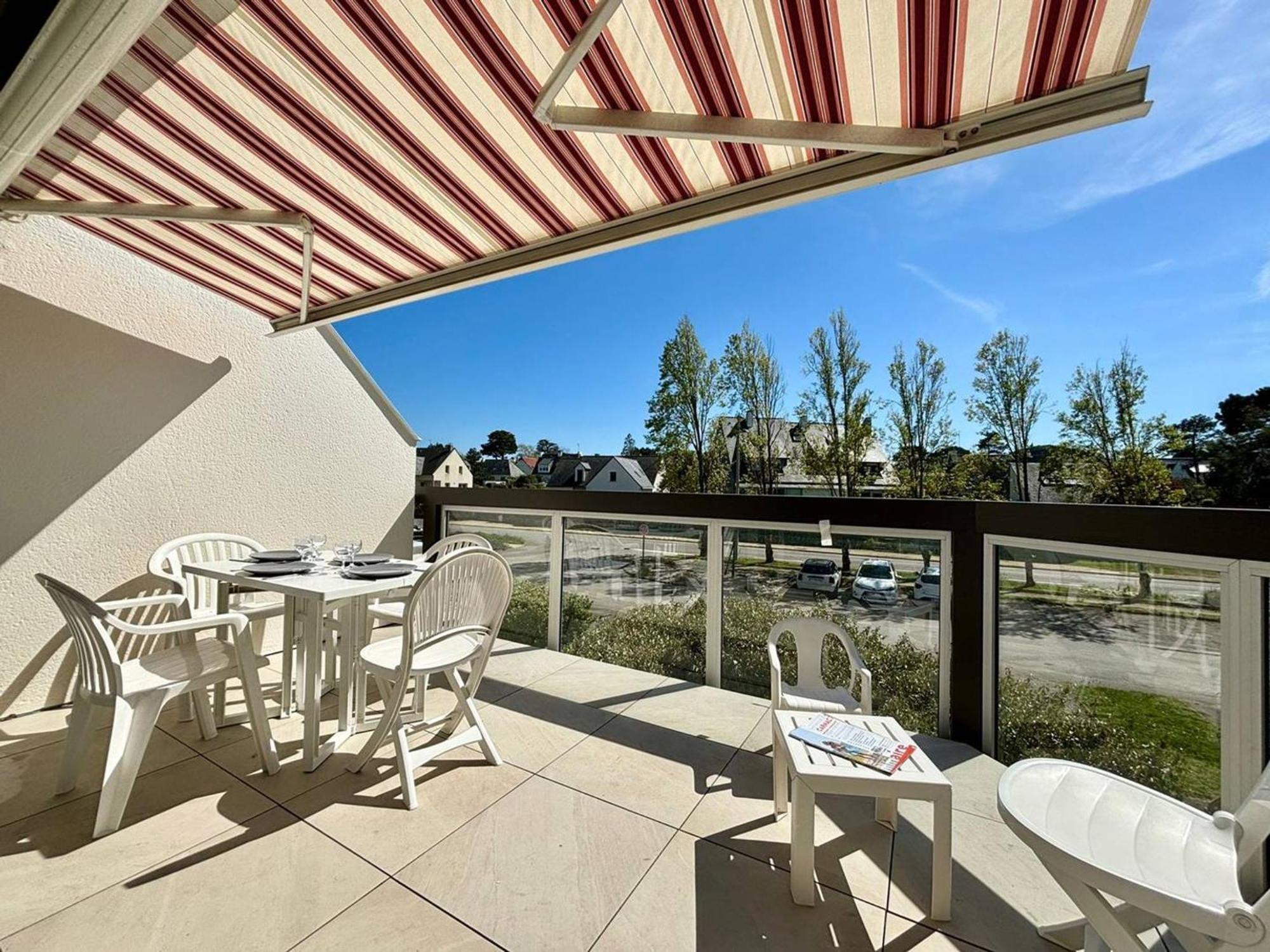 Appartement 3 Pieces A Carnac, Balcon Sud, Proche Plage - 4 Pers - Fr-1-377-14 외부 사진